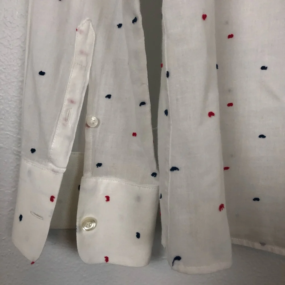 Adolfo Dominguez Long Sleeve Button Down Shirt 8.5 - Picture 6 of 8